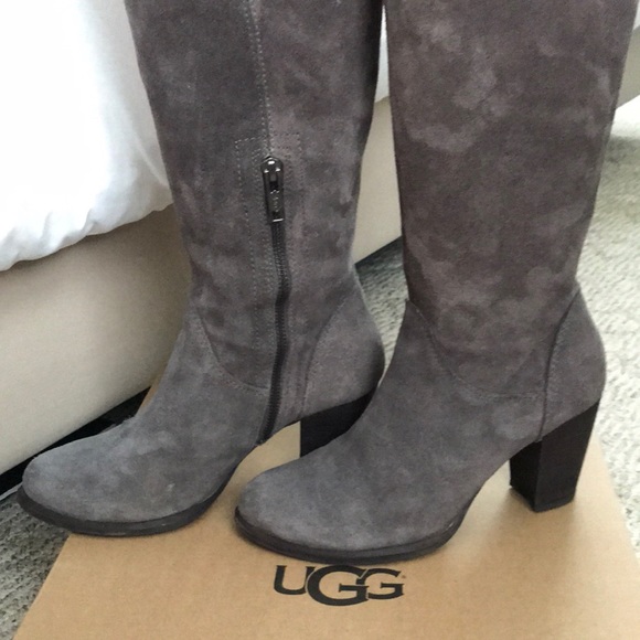 UGG Shoes - UGG Ava' Tall Water Resistant Suede Boot